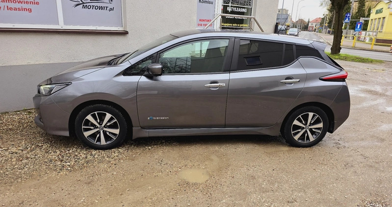 Nissan Leaf cena 72990 przebieg: 48000, rok produkcji 2018 z Nowe Miasto Lubawskie małe 254